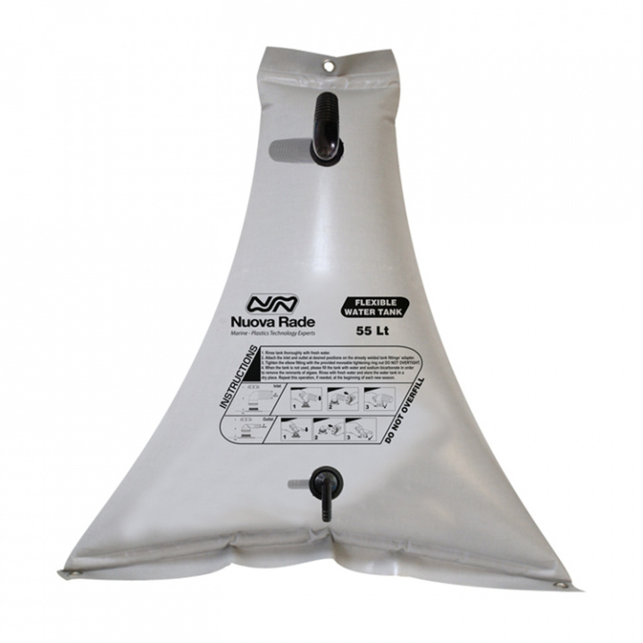 Vattentank Triangel Flexibel 100L 108x21x108 cm