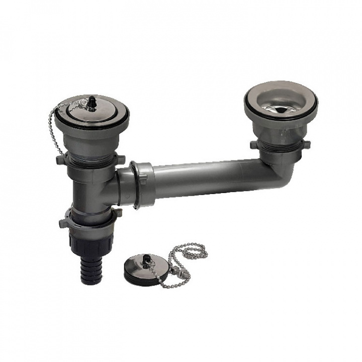 Bottensilar Dubbelt Avlopp 125-320 mm