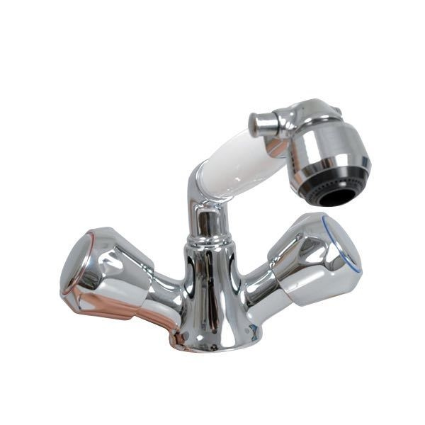 Blandare Med Utdragbart Duschmunstycke & Brytare