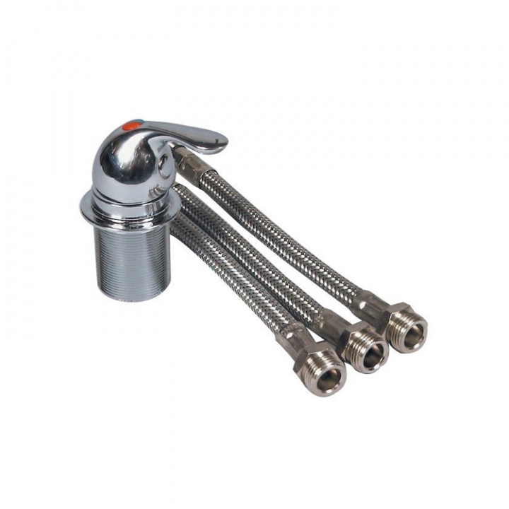 Blandare/Stoppkran Kromad Mässing