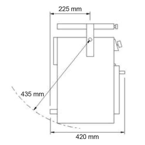 Pacific 4500 Gasolspis Med Ugn 470x420x485mm