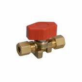 Gasolkran Mässing Enkel 8 mm Gasolkran Mässing Enkel 8 mm