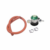 Reduceringsventil Med Manometer & 2 m Slang Reduceringsventil Med Manometer & 2 m Slang