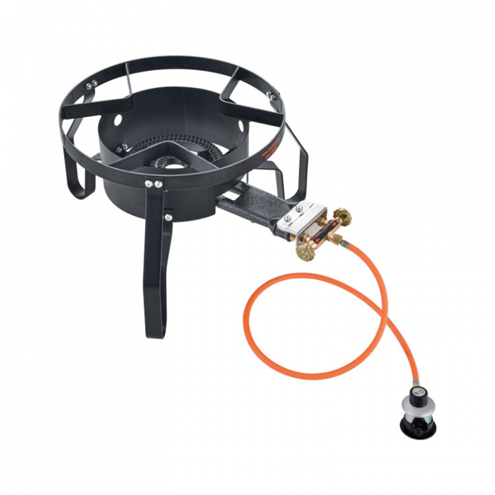 Krabb/Musselkokare 52L Med Gasbrännare & Stativ