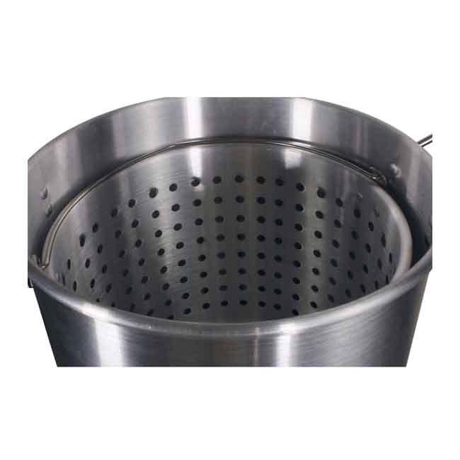 Krabb/Musselkokare 32L Med Gasbrännare & Stativ