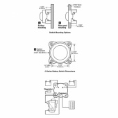 Huvudströmbrytare 3-pos 350A Huvudströmbrytare 3-pos 350A