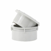 Luftmunstycke Runt Vitt Ø60 mm Luftmunstycke Runt Vitt Ø60 mm