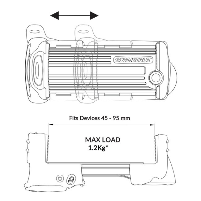 ROKK Mobilt Klämfäste