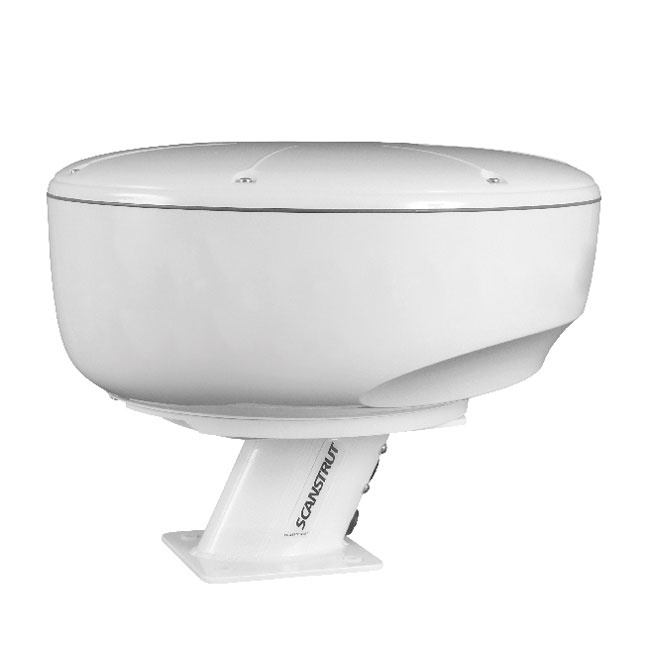 Powertower För Radar 150mm Aluminium Vit