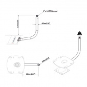 PowerTower Stång GPS & VHF Hållare PowerTower Stång GPS & VHF Hållare