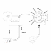 PowerTower Stången Med Antennhållare Svart PowerTower Stången Med Antennhållare Svart