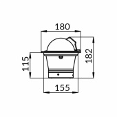 White Star BW1 Nedfälld Kompass Svart 5 White Star BW1 Nedfälld Kompass Svart 5