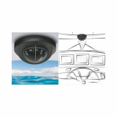 Astra Takmonterad Kompass Svart Ø100 mm Astra Takmonterad Kompass Svart Ø100 mm