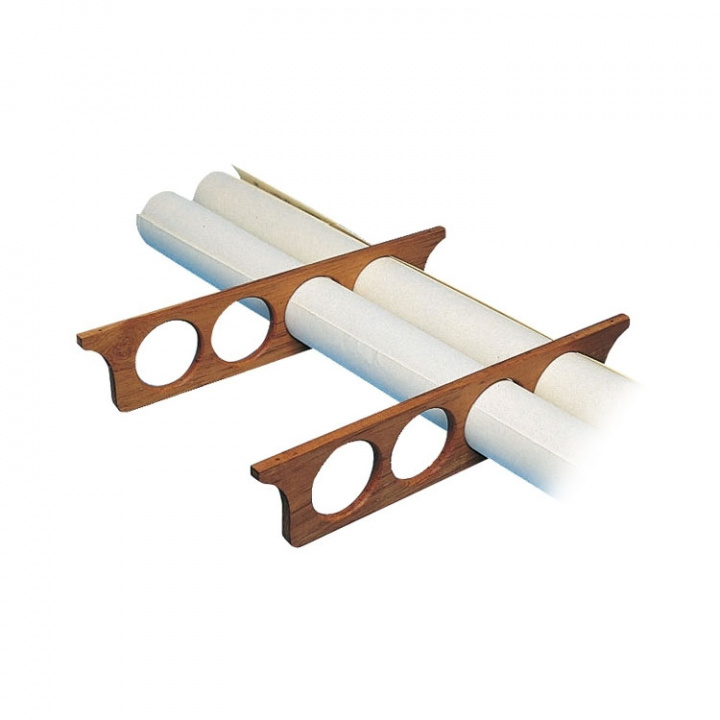 Sjökortsfack För 4 Kort 435x90 mm