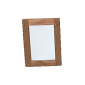 Spegel Med Ram I Teak 280x380 mm Spegel Med Ram I Teak 280x380 mm