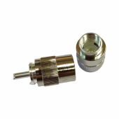 VHF-Kontakt PL259 För 10 mm Kabel VHF-Kontakt PL259 För 10 mm Kabel