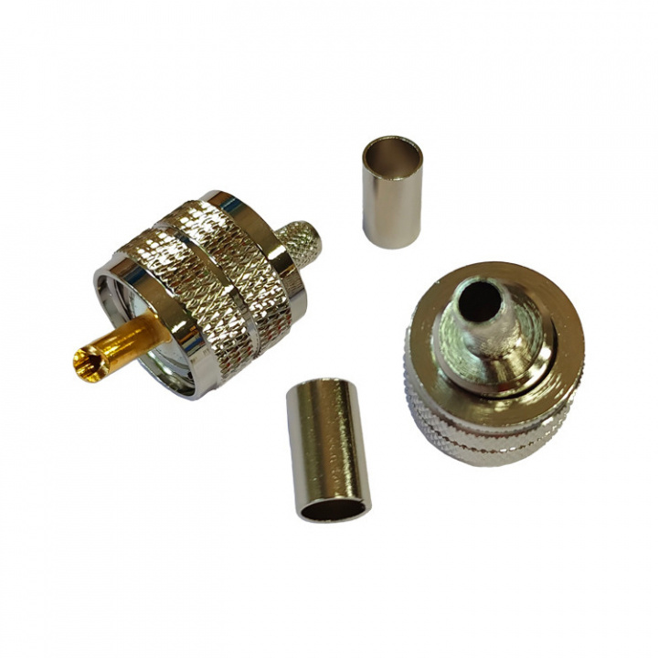 VHF-Kontakt PL259 För RG8X-Kabel