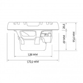 Koaxialhögtalare HMX 6.5 S-LD-SW-Marine (LED-belysning) Koaxialhögtalare HMX 6.5 S-LD-SW-Marine (LED-belysning)