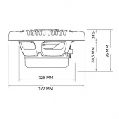 Koaxialhögtalare HEX 6.5 M-TW - 6.5 Koaxialhögtalare HEX 6.5 M-TW - 6.5
