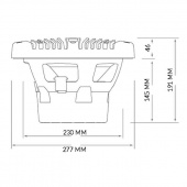 Subwoofer HMS 10 B2-LD-W Marine Subwoofer HMS 10 B2-LD-W Marine