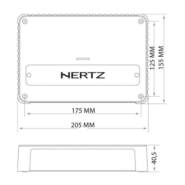 Förstärkare Venezia V4C 4 Kanaler - 4x150W