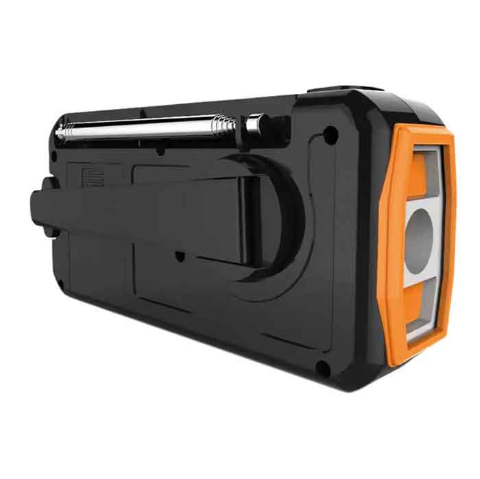 Nödradio Med DAB+/FM Och Solceller