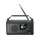 Nödradio DAB+/FM, Bluetooth, Vev, Solpanel Och Powerbank – 10 000mAh Nödradio DAB+/FM, Bluetooth, Vev, Solpanel Och Powerbank – 10 000mAh