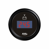 Digital Voltmätare Svart 9-32v 12/24V Digital Voltmätare Svart 9-32v 12/24V