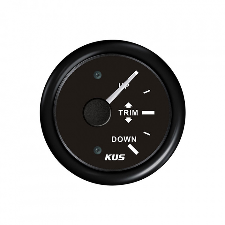 Trimindikator Svart 0-190ohm 12/24V