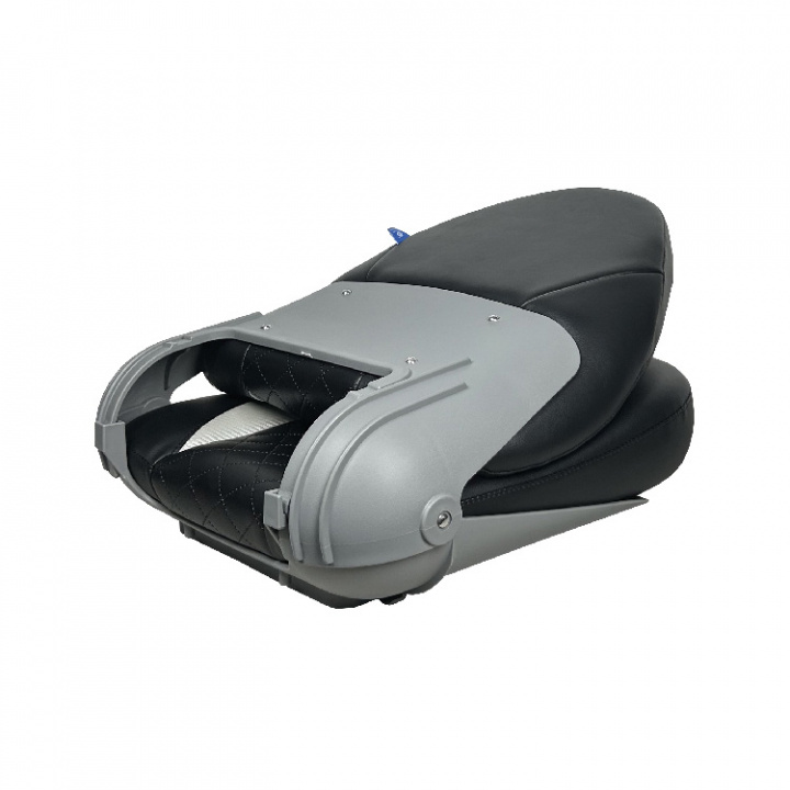 CP48 Fällbar Båtstol Svart/Ljusgrå