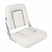 Båtstol S40 Standard Vit/Blå Bredd 40 cm Båtstol S40 Standard Vit/Blå Bredd 40 cm
