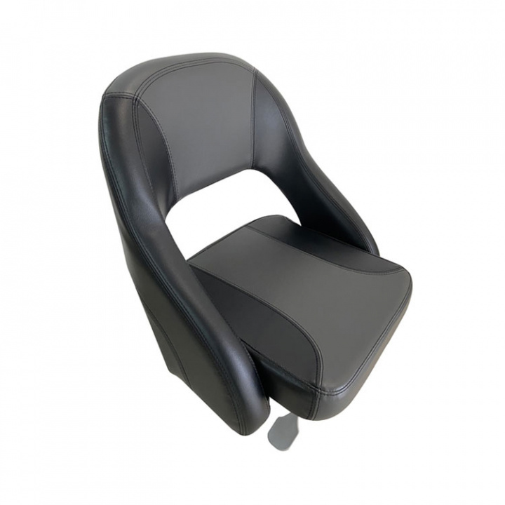 Båtstol BJR 52 Svart/Grå/svart Med Fast Toft