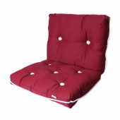 Kapockkudde Dubbel Vinröd Kapockkudde Dubbel Vinröd