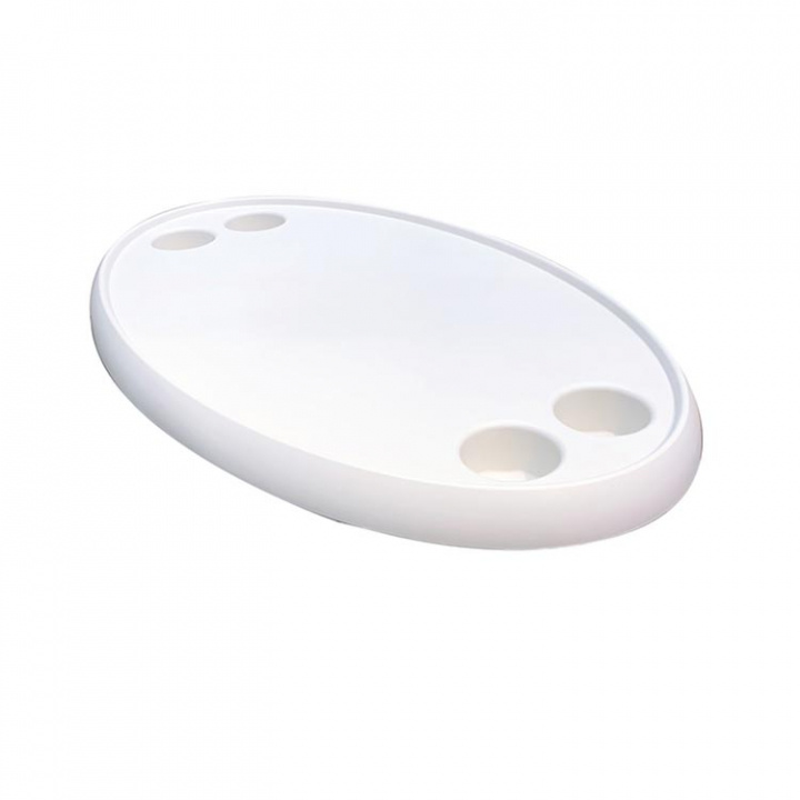 Bordsskiva Vit ABS 77x46 cm