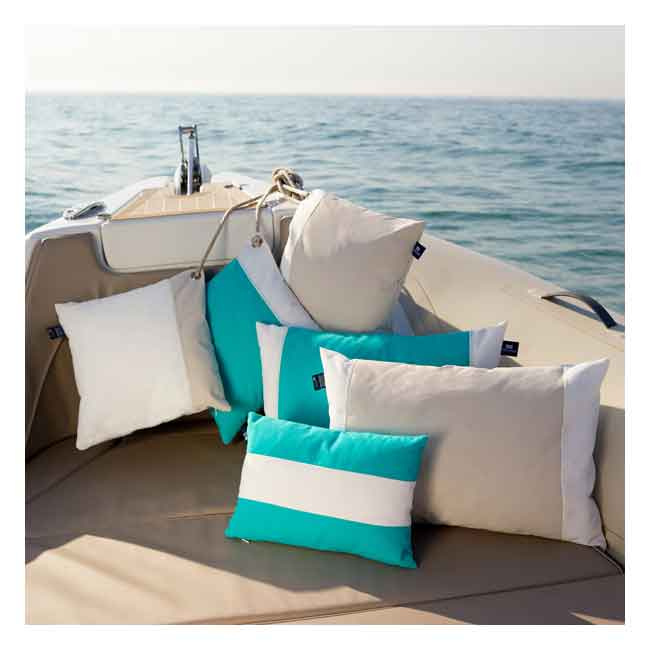 MB Kudde Vattentät 40 x 40cm Sand/Vit (2-pack)