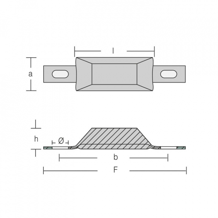 Aluminiumanod På Bygel