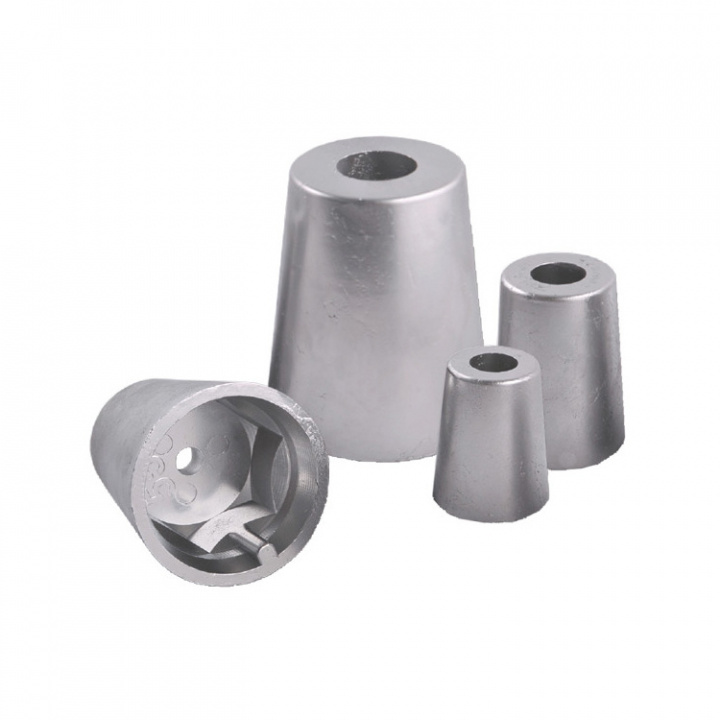 Zinkanod Sexkantig Axelmutter