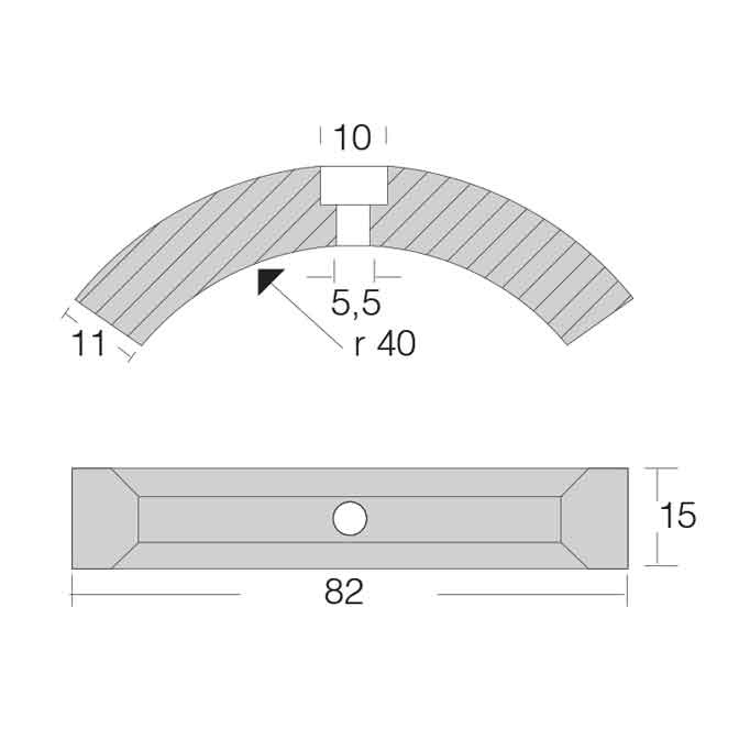 Zinkanod Volvo vikpropeller (3858399)