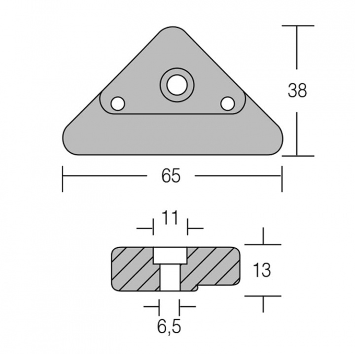 Drevzink För Volvo SX, DPX, XDP-B (872793)