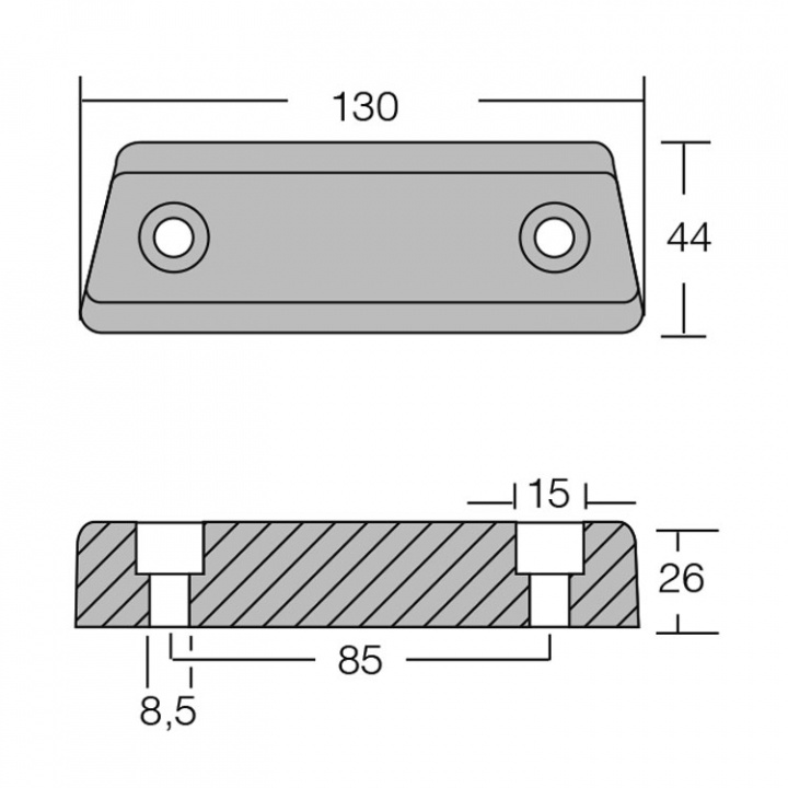 Drevzink Till Volvo AQ280 & 290 (852835)