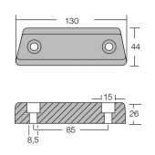 Drevzink Till Volvo AQ280 & 290 (852835) Drevzink Till Volvo AQ280 & 290 (852835)