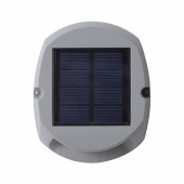 Brygg/Vägglampa Aluminium Med Solceller Brygg/Vägglampa Aluminium Med Solceller