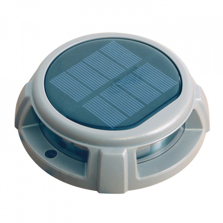 Brygglampa LED Med Solpanel Vitt Ljus