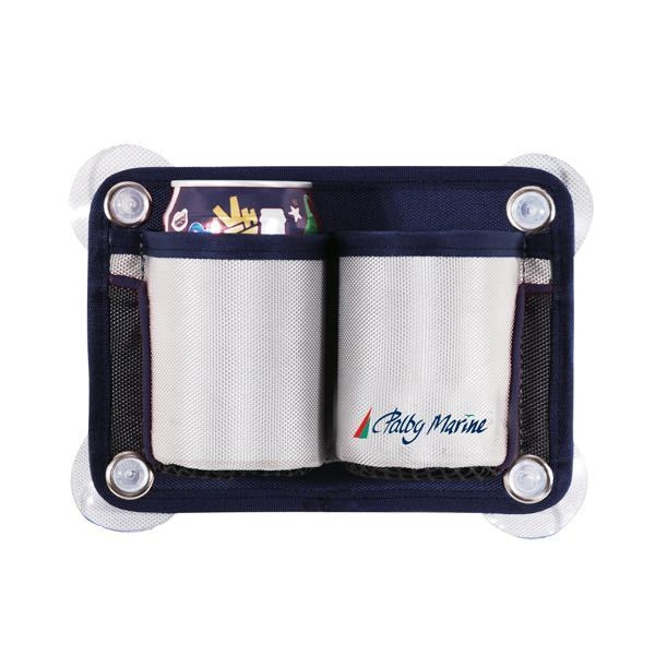 Flaskhållare För 2st 14x21 cm Inkl. Sugproppar/Skruvar