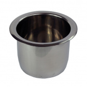 Mugghållare Rostfri Inbyggnad Ø70 mm H-45 mm Mugghållare Rostfri Inbyggnad Ø70 mm H-45 mm