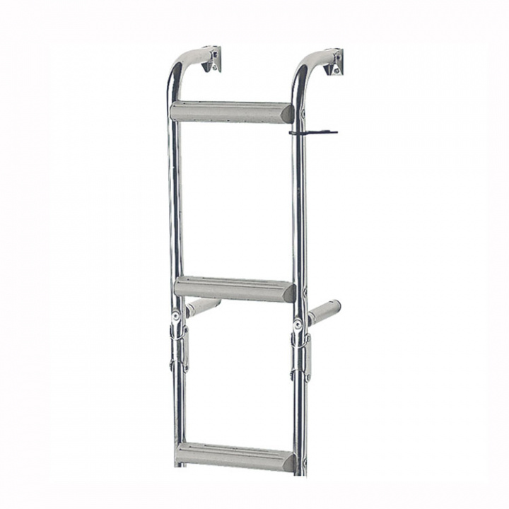 Badstege Rostfri 3 steg 1+2 235x705 mm
