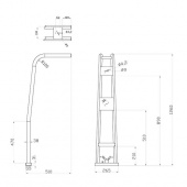 Targabåge Rostfri Svart Targabåge Rostfri Svart