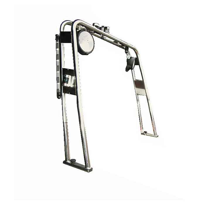 Targabåge Rostfri Svart