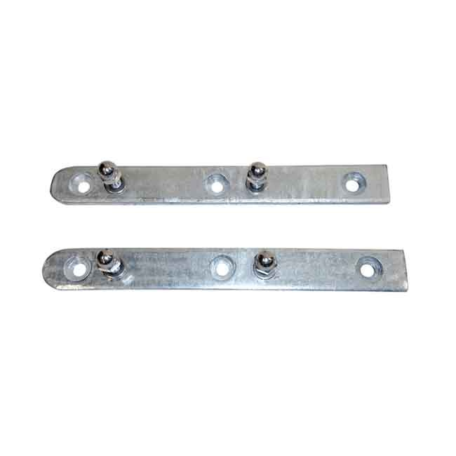 Fäste För 1852 Galvaniserad Bryggestege