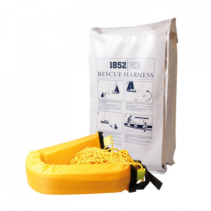 Man Över Bord-Sats Med 40m Lina Vitt Överdrag